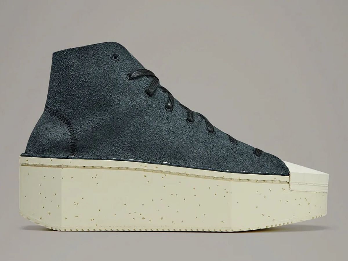 Adidas Y-3 Kyasu High "Black" shoes (Image via SN)